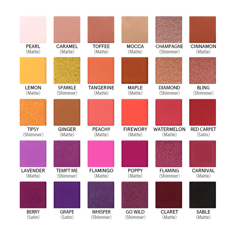IMAGIC Pro 30-Color Eyeshadow Palette